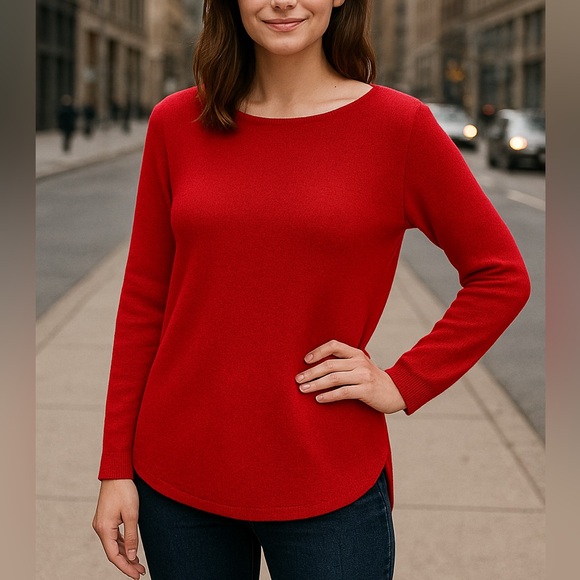 Michael Kors red Christmas sweater, size M - Picture 1 of 10